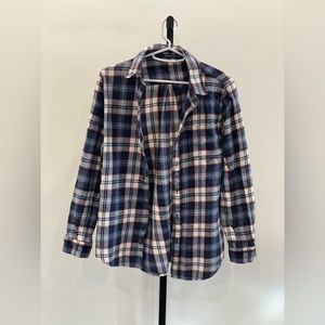 Classic-Fit Plaid Flannel